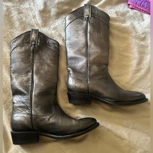 Frye Metallic Boots